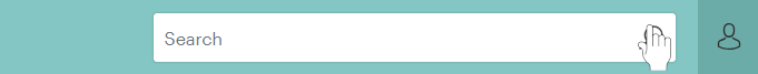 Search bar with pointer Lumina Search bar