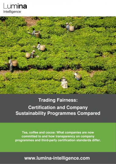 Trading Fairness front cover Trading fairness - Certification and company sustainability programmes compared
